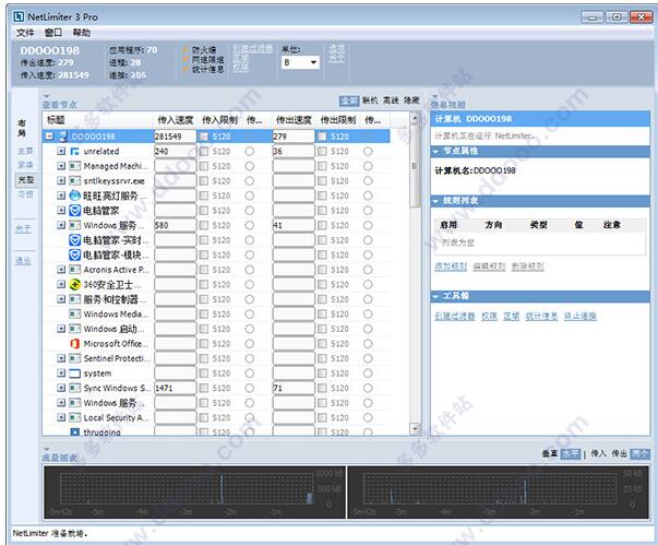 本机网络流量限制控制软件NetLimiter V3.0.0.11 中文汉化破解版，中文特别版 (附安装步骤+注册码) 互联网IT 第5张