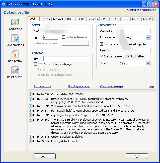 QQ截图20210523111638.jpg ssh，ssh登录，ssh登录器，BvSshClient，BvSshClient835，ssh远程登录 互联网IT